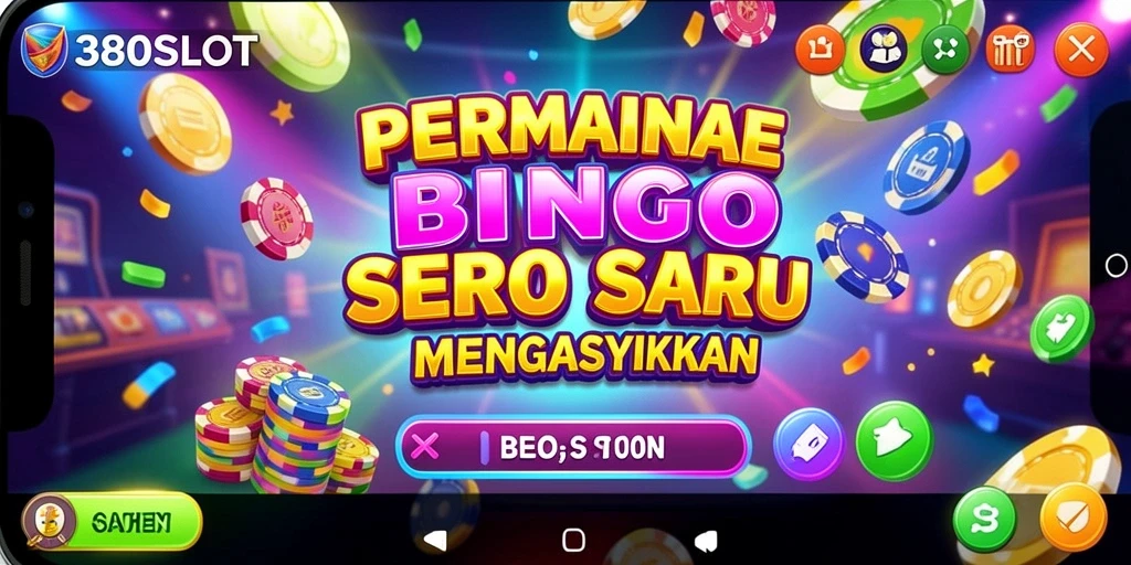 Tampilan gameplay Bingo mendebarkan di 380SLOT.