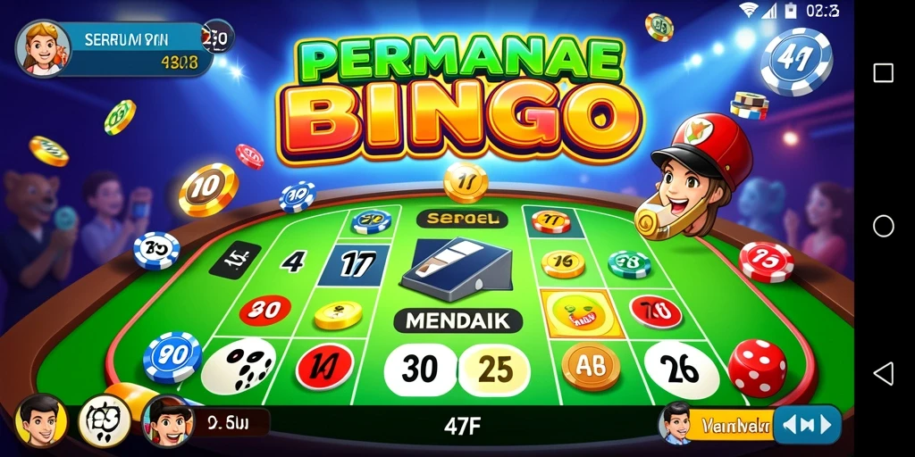 Tampilan gameplay Bingo yang menarik di 47F.