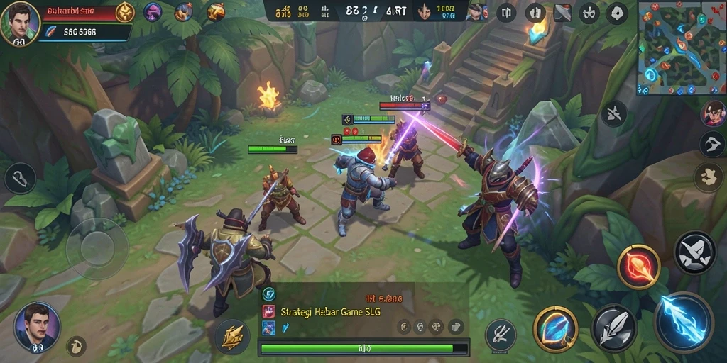 Tampilan gameplay menarik di 6RT dengan berkumpulnya kerajaan.