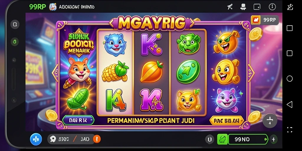 Tampilan gameplay menarik dari game Slot 99RP