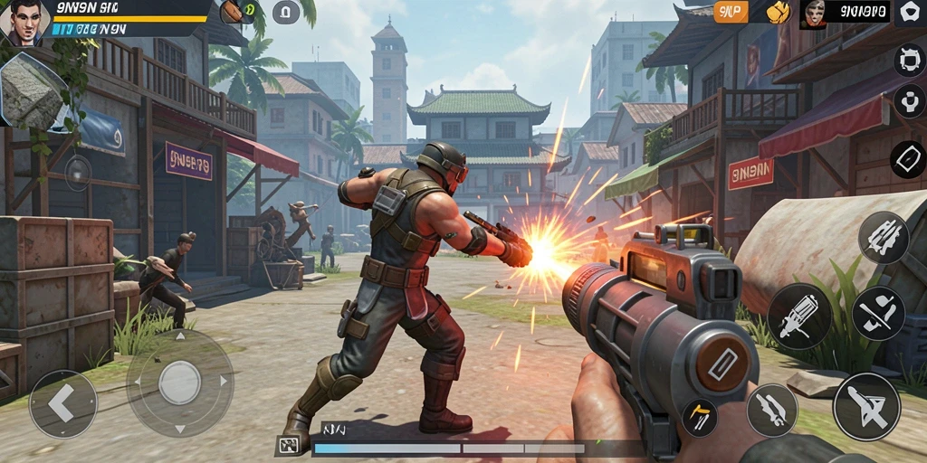 Tampilan menarik dari gameplay seru 9N9N.