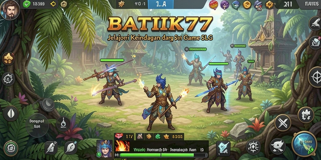 Gameplay menarik dan interaktif di BATIK77.