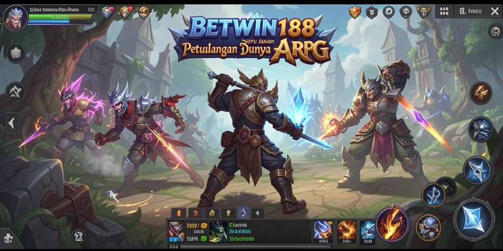 Screenshot menunjukkan momen seru pertarungan di dalam BETWIN188.