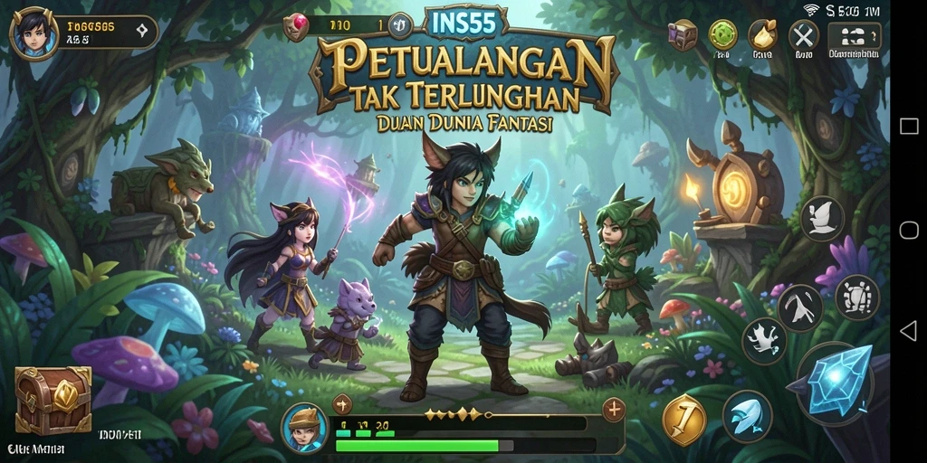 Gameplay INS55 yang menarik di dunia petualangan penuh tantangan.
