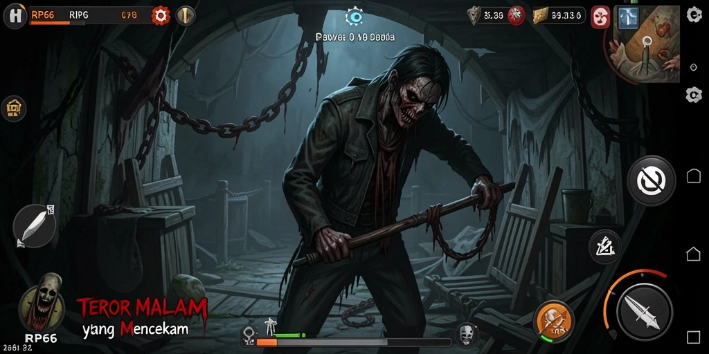 Tampilan menyeramkan dari gameplay RP66 yang penuh ketegangan.